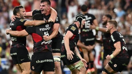 Toulouse edge Bordeaux Begles in extra-time thriller to secure third straight Top 14 title