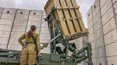 Rare look at Israel’s envy-of-the-world Iron Dome downing 96% of terror rockets…through eyes of gunner shielding nation
