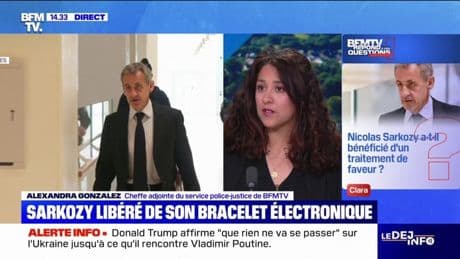 Nicolas Sarkozy a-t-il bénéficié d'un traitement de faveur après le retrait de son bracelet électronique? BFMTV répond à vos questions