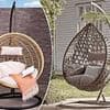 Hanging egg chairs are the hottest garden furniture trend: These are the best picks for 2025 - including a £99 bargain