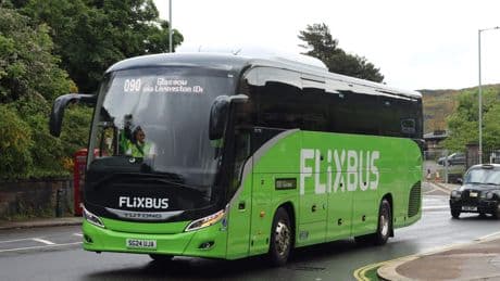 FlixBus launches new multi-stop service for Glasgow-Edinburgh