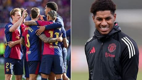 Revealed: Marcus Rashford 'to pick from TWO iconic Barcelona numbers' as Man United forward nears loan move to Spanish giants