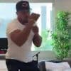 ‘Back to the grind in a few days’ – Anthony Joshua shows off results of elbow surgery as boxing star closes in on return