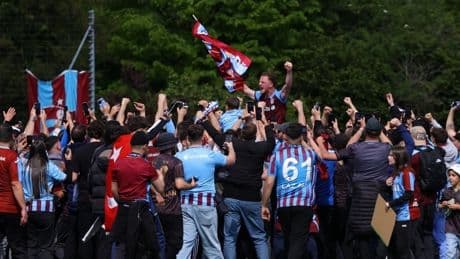 Trabzonsporlular UEFA Gençlik Ligi finalini bekliyor!