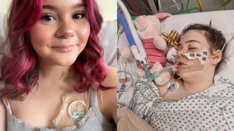 Teenager misdiagnosed with ‘period pain’ told she has a rugby ball-sized tumour on ovary