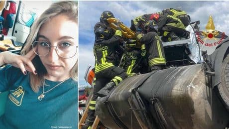 Giulia Santoni, il papà della volontaria morta nell'incidente in A1: «Non ce l'ho con l'autista del Tir. Se ne è andata aiutando il prossimo»