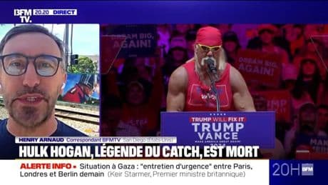 Hulk Hogan, légende du catch et fidèle de Donald Trump, est mort à 71 ans