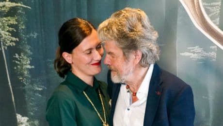 Reinhold Messner und seine Diane: Ehepaar erneuert in Indien sein Gelübde