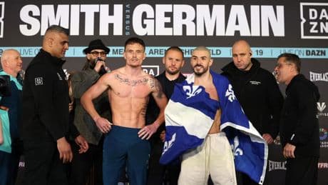 Dalton Smith Vs. Mathieu Germain: Full Fight Card Results