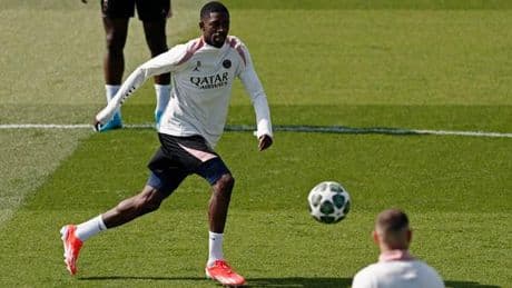 PSG-Arsenal : Ousmane Dembélé « disponible » après sa blessure, mais sera-t-il titulaire ?