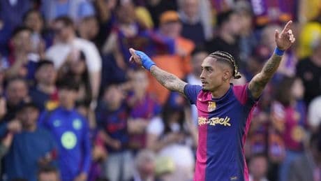 İspanya La Liga'da sezonun oyuncusu Raphinha!