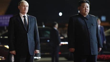 Kim Jong-un promete "apoyo incondicional" a Rusia en su guerra contra Ucrania