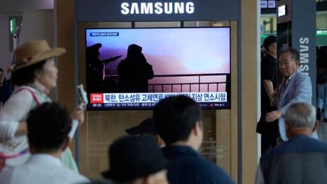 Kim Jong Un oversees test of new rocket engine for ICBMs, North Korea says