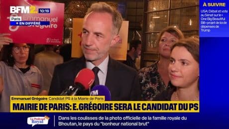 Municipales à Paris: Emmanuel Grégoire "prêt à cet affrontement" avec Rachida Dati
