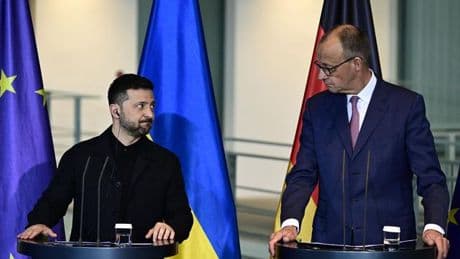 Diplomatie: Merz empfängt ukrainischen Präsidenten Selenskyj in Berlin