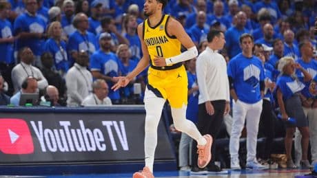 Pacers star Tyrese Haliburton suffers lower right leg injury in Game 7 of NBA Finals