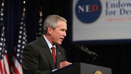 Trump Shatters a Long Legacy of Bipartisan Support for Promoting Democracy Abroad