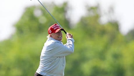 Donald Trump als golfer: een kampioen met een lange neus