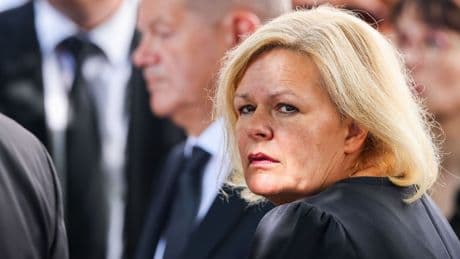 Terrorismus: Faeser als Zeugin im Terror-Untersuchungsausschuss