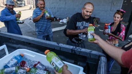 Living without documentation or a home in one of California's hottest regions
