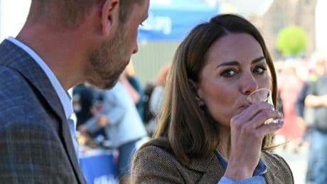 William and Kate share quiet moment – and down whiskey – to celebrate anniversary
