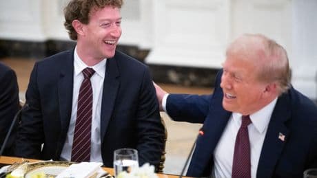 Tech leaders take turns flattering Trump at White House dinner