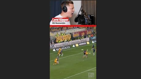 Tor des Jahres? - Fallrückzieher-Wahnsinn von Dynamo Dresden