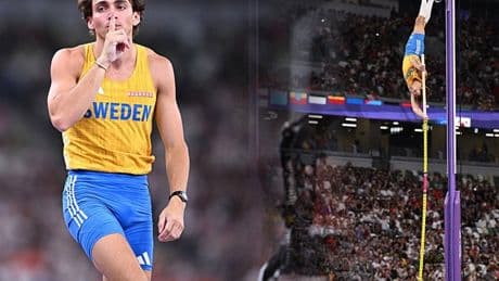 Duplantis 14. dünya rekorunu kırdı! 6.30'a uçtu...