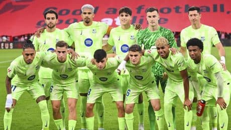 El 1x1 del Barça ante el Athletic Club