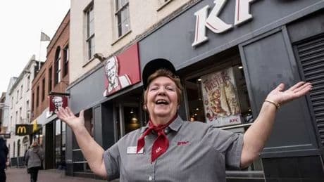 Funeral procession for world's longest-serving KFC worker will pass chicken shop