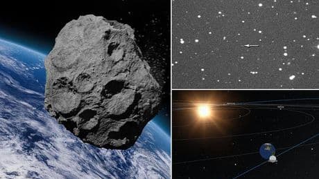 NASA warns a HUGE asteroid the size of a commercial jet will skim past Earth tomorrow at blistering speeds of over 28,000mph