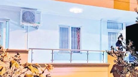 Molotofu yanlış balkona atmışlar
