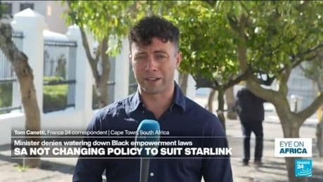 S. Africa denies trying to bend the rules to give Starlink preferential treatment
