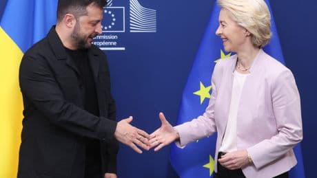 Los líderes europeos quieren convencer a Trump de que la paz no puede pasar por entregar a Putin el Donbás