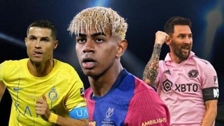 Lamine Yamal, 17 yaşındaki Ronaldo ve Messi’yi geride bıraktı