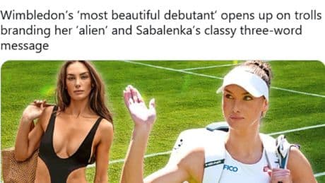 Acoso en redes a Carson Branstine, la tenista que revolucionó Wimbledon