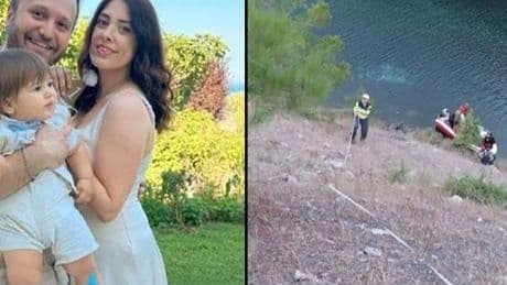 Otomobilleri Kızılırmak'a uçtu; anne ve 3 yaşındaki oğlu kurtarılamadı