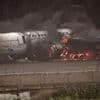 Fighter jet goes overboard from USS Harry S Truman. Yemen's Houthis assess Sanaa airport damage