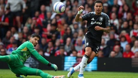 Man Utd 2 Aston Villa 0: Amad scores after controversial disallowed goal to ruin Villans’ Champions League hopes