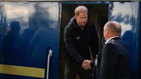 Unterstützung für Verwundete - Prinz Harry überraschend in der  Ukraine