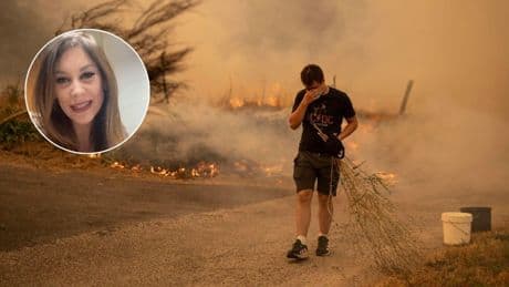 Gemma del Caño (40 años) farmacéutica, avisa del gran peligro de los incendios: "Cada inhalación de aire es un riesgo"