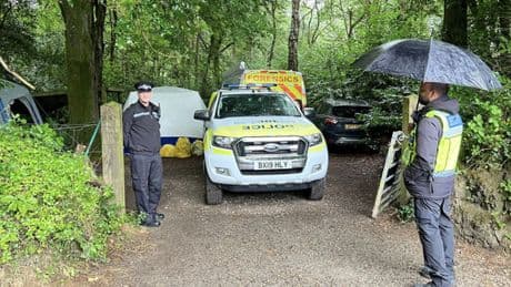 'Multiple bodies' found in woods as police investigate alleged murder