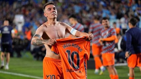 Aspas cumple su promesa de Old Trafford: &quot;Lo dije hace ocho años&quot;