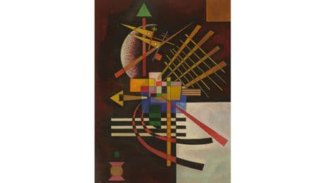 Kunst: Punkt und Linie zu Fläche