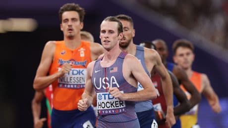 Cole Hocker’s agent takes swipe at ‘amateur officials’ after Olympic 1500m champion disqualified