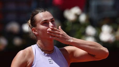 WTA 1000 de Rome: Sabalenka dans la douleur en 8e de finale