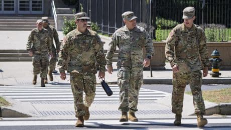 1st day of Trump’s D.C. takeover sees arrests, U.S. troops in streets