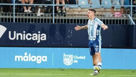 Rafa Rodríguez: 62 minutos, 3 goles y puntos importantes para el Málaga CF