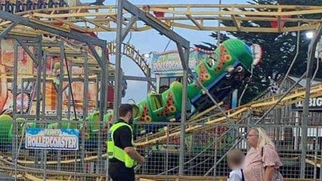 Fourteen injured after children's rollercoaster 'derails'
