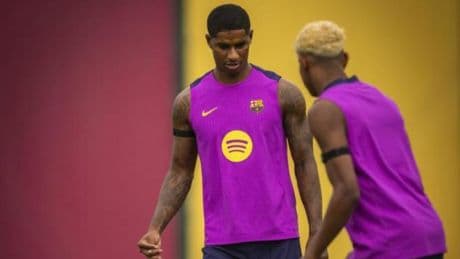 Lamine se toma muy en serio su Rashford interior